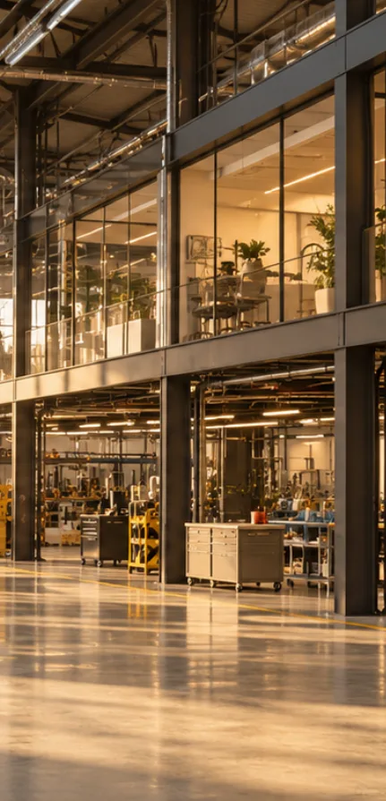 Fabrika yenileme ve endüstriyel tadilat - Kramer Calabriel Çerkezköy